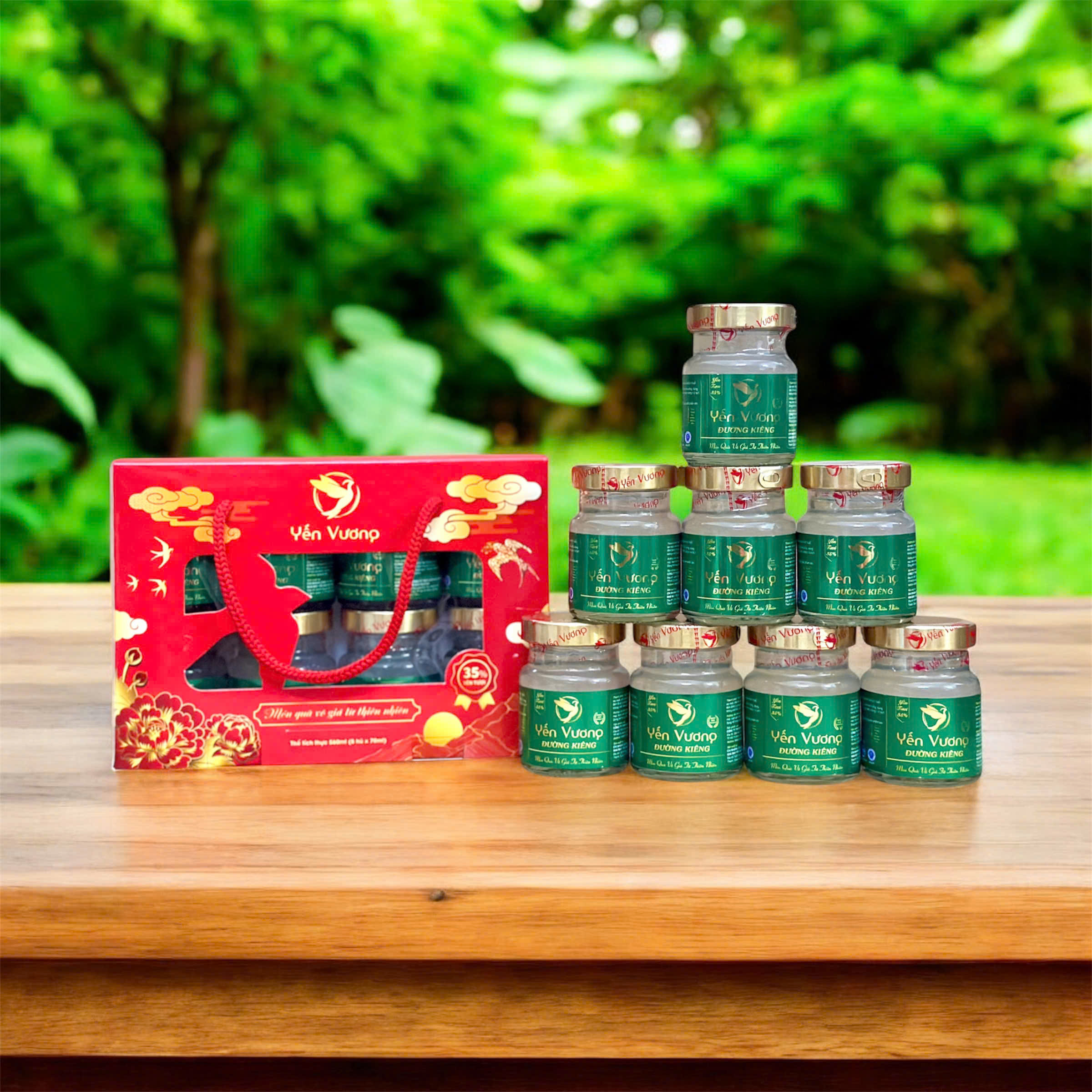 Lốc 8 hũ yến Vương 70ml Đường Ăn Kiêng